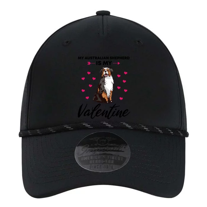 Australian Shepherd Valentine Dog Lovers Gift Performance The Dyno Cap