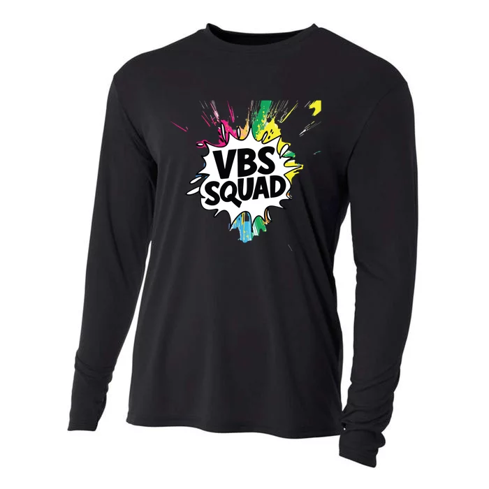 Allcolorvbs Squad Vacation Bible School Summer Camp Cooling Performance Long Sleeve Crew