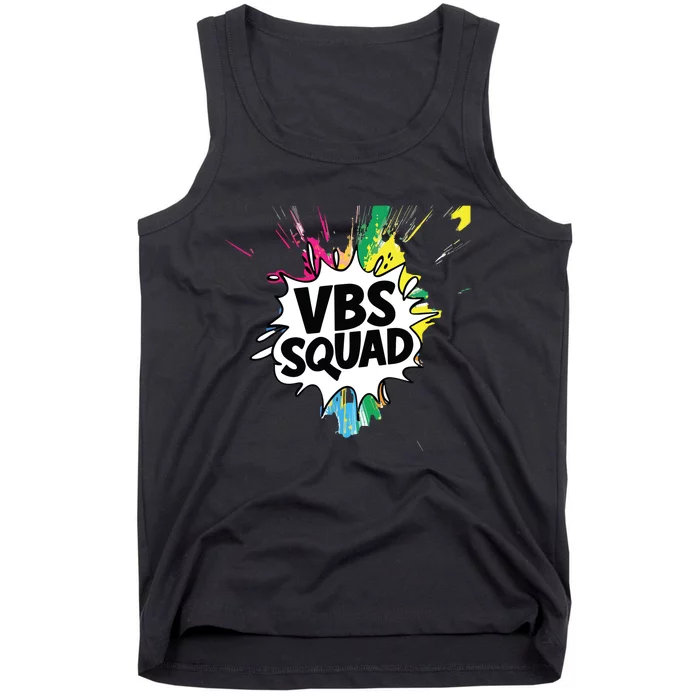 Allcolorvbs Squad Vacation Bible School Summer Camp Tank Top