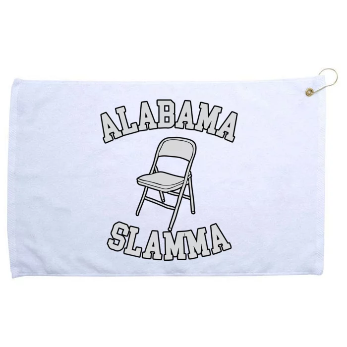 Alabama Slamma White Folding Chair Alabama Brawl River Boat Braw Grommeted Golf Towel