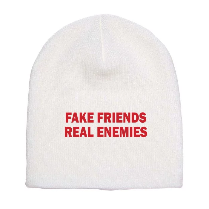 Amanda Serrano Wearing Fake Friends Real Enemies Short Acrylic Beanie