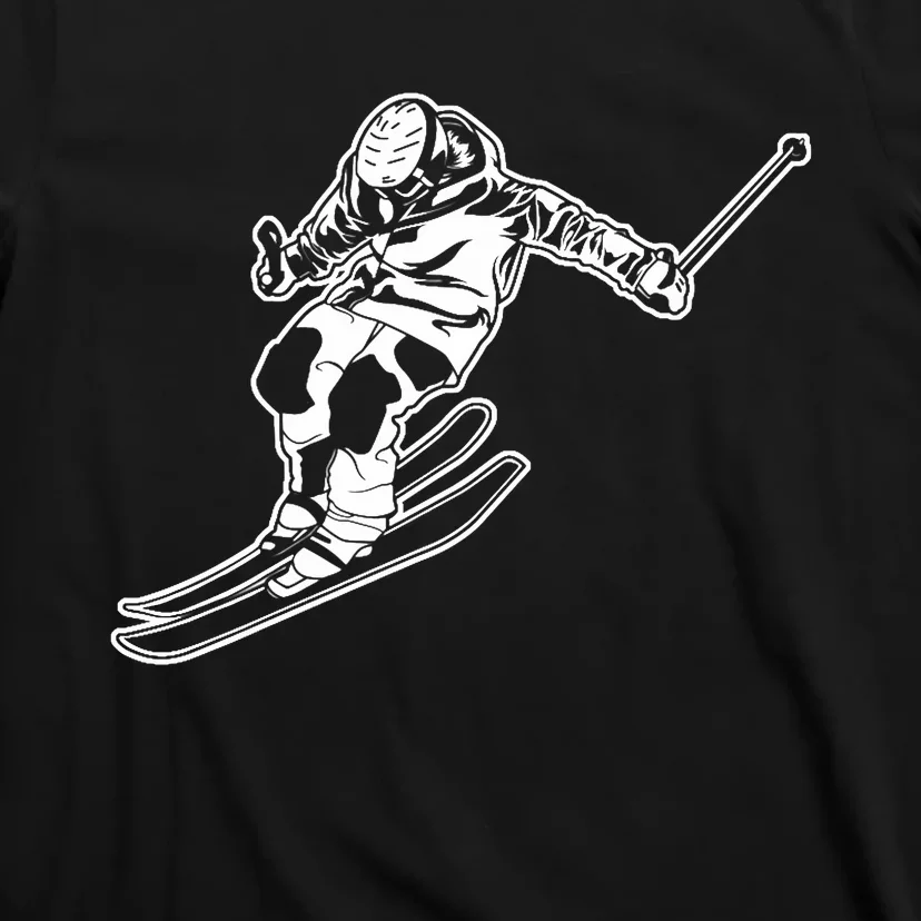 Alpine Skiing Winter Sports Downhill Skier T-Shirt