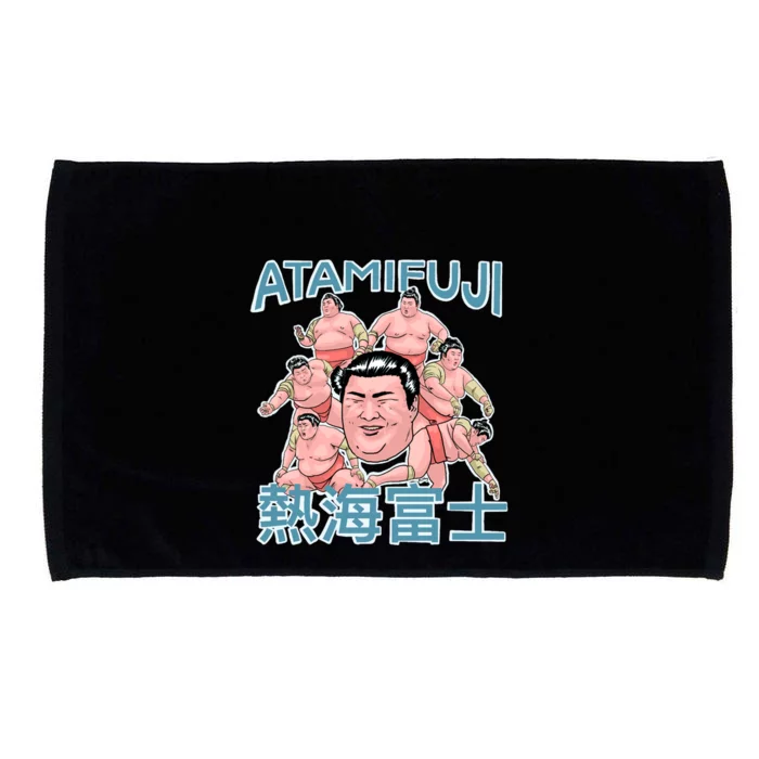 Atamifuji Sumo Wrestler Japan 熱海富士 相撲 Microfiber Hand Towel