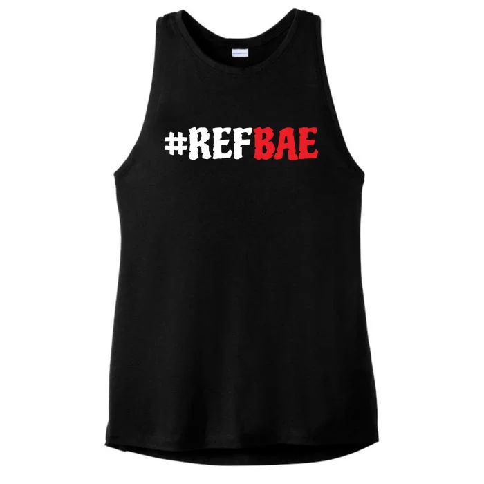 Aja Smith Wearing Ref Bae Ladies Tri-Blend Wicking Tank