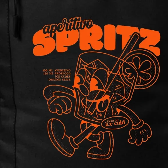 Aperitivo Spritz X Recipe Cartoon Italiano. Aperollin Fun Daily Commute Backpack