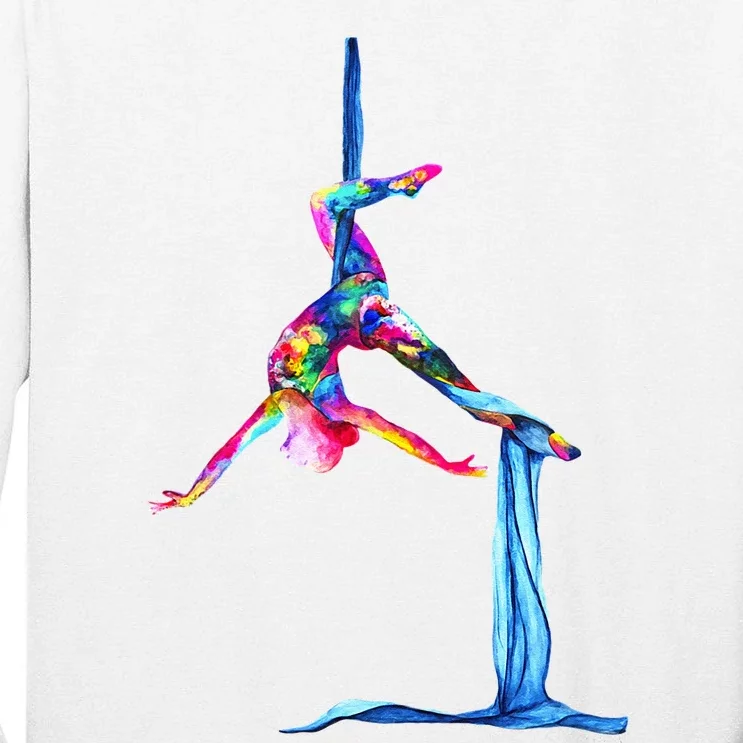 Aerial Silk Yoga Tall Long Sleeve T-Shirt