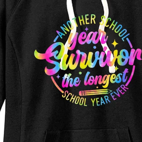 Another School Year Survivor the Longest School Year Ever Women's Fleece Hoodie