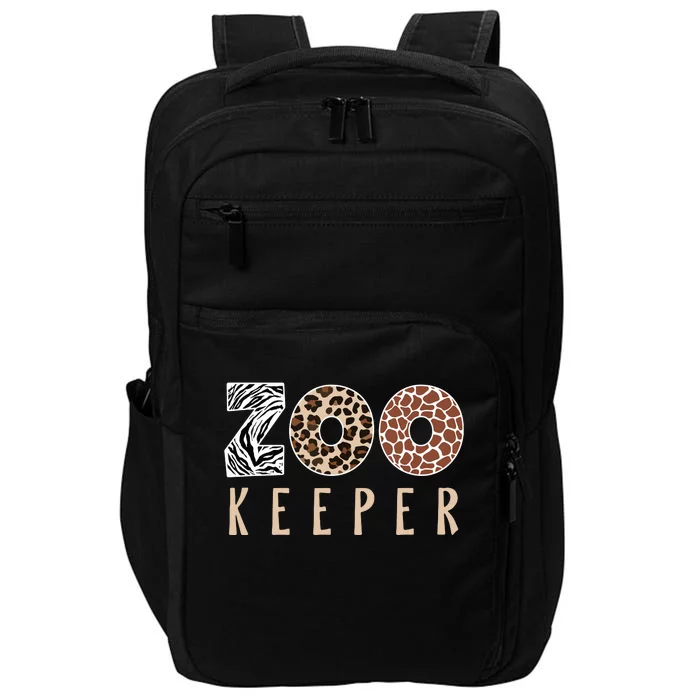 African Savanna Zoo Animal Costume Zookeeper Impact Tech Backpack