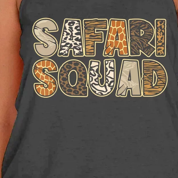 Arfica Safari Zoo Safari Squad Women's Knotted Racerback Tank