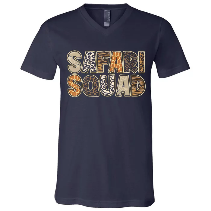 Arfica Safari Zoo Safari Squad V-Neck T-Shirt