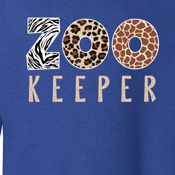 African Savanna Zoo Animal Costume Zookeeper Gift Toddler Sweatshirt