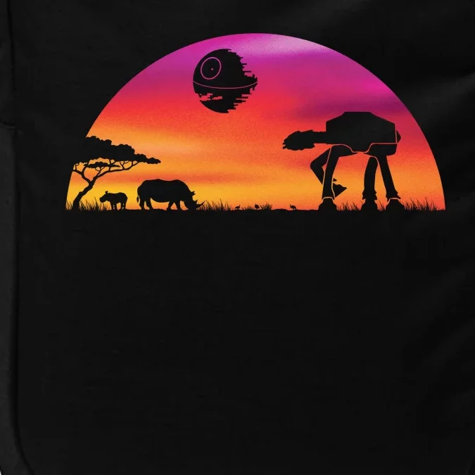 AT-AT Death Star Sunrise Silhouette Impact Tech Backpack