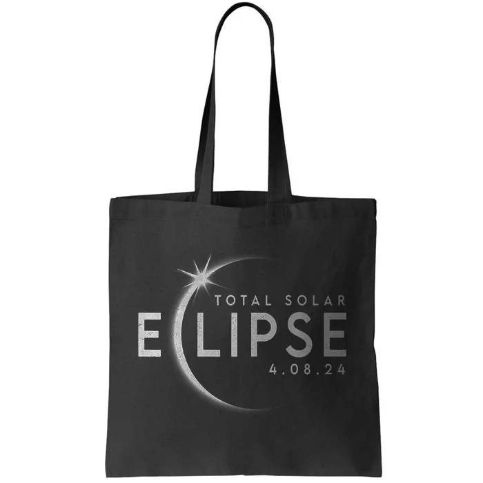 America Totality 04 08 24 Total Solar Eclipse 2024 Tote Bag