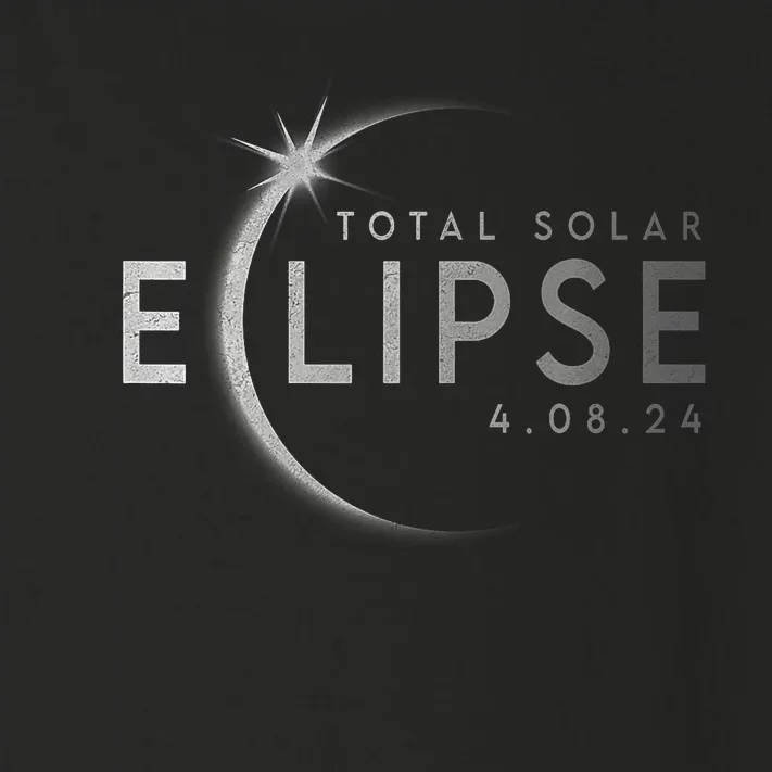 America Totality 04 08 24 Total Solar Eclipse 2024 Toddler Long Sleeve Shirt