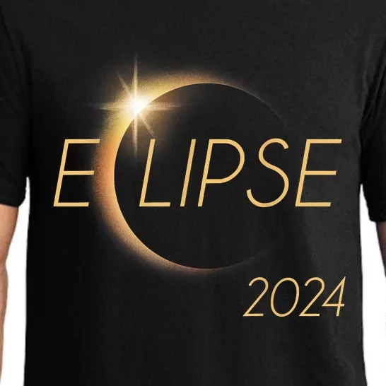 America Totality 04 08 24 Total Solar Eclipse 2024 Pajama Set