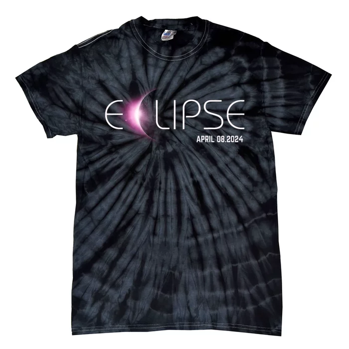 America Totality 04 08 24 Total Solar Eclipse 2024 Trendy Tie-Dye T-Shirt