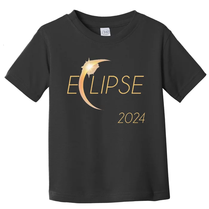 America Totality 04 08 24 Total Solar Eclipse 2024 Toddler T-Shirt