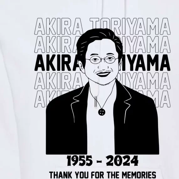 Akira Toriyama 1955 To 2024 Premium Hoodie