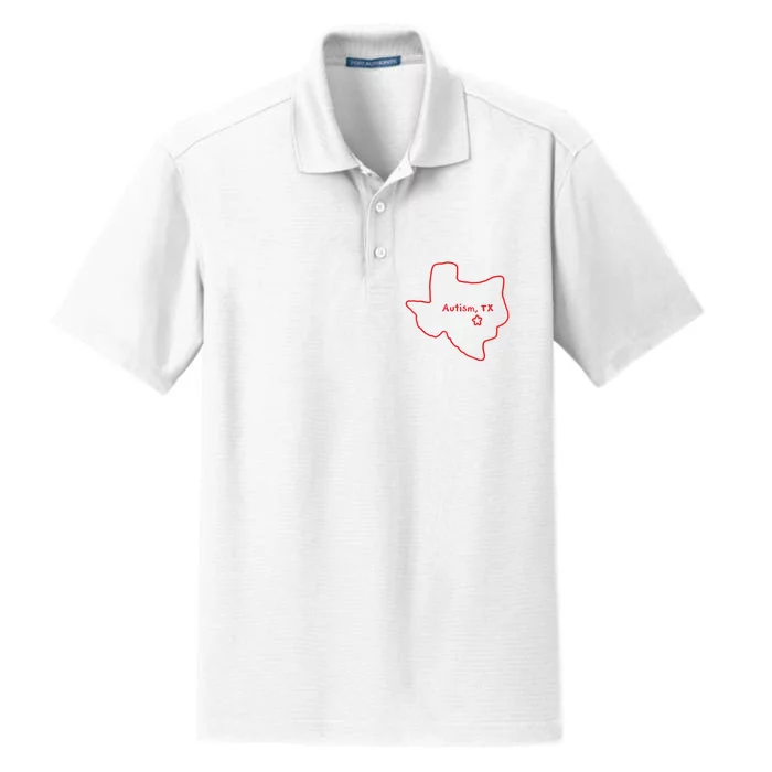 Autism Texas 2024 Dry Zone Grid Performance Polo