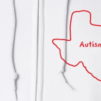 Autism Texas 2024 Full Zip Hoodie