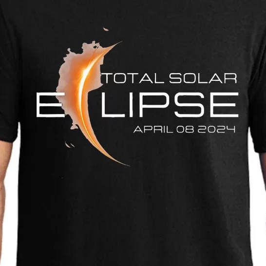 American Totally 2024 Total Solar Eclipse April 08 2024 Pajama Set