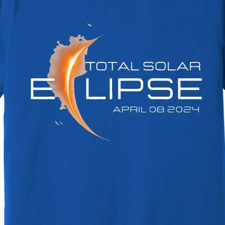 American Totally 2024 Total Solar Eclipse April 08 2024 Premium T-Shirt