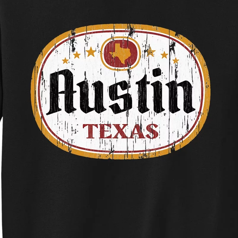 Austin Texas Tall Sweatshirt