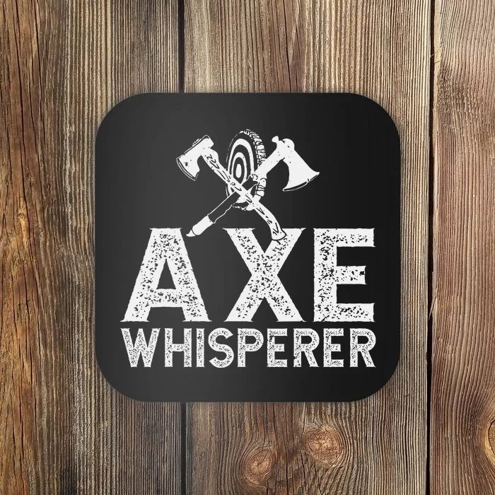 Axe Throwing Axe Whisperer Coaster