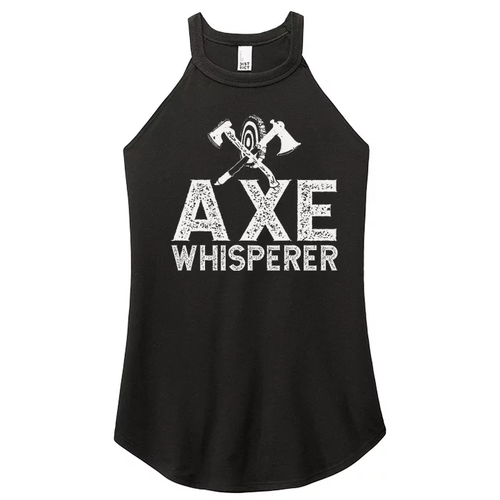 Axe Throwing Axe Whisperer Women’s Perfect Tri Rocker Tank