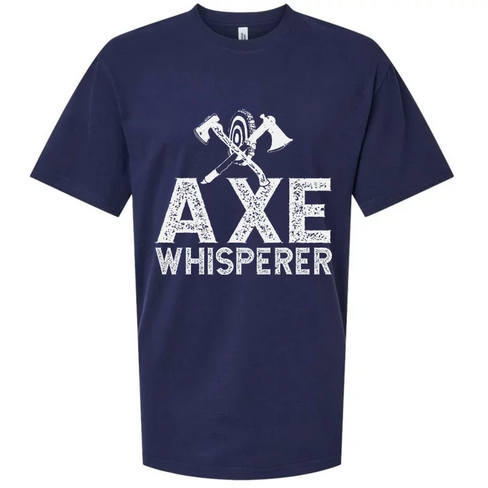 Axe Throwing Axe Whisperer Sueded Cloud Jersey T-Shirt