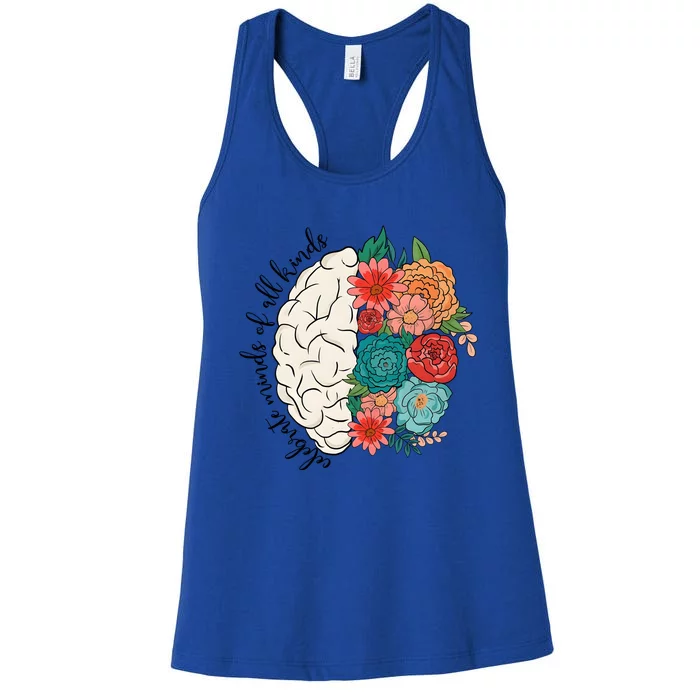 Aba Therapist Autism Awareness Supporter Women's Racerback Tank