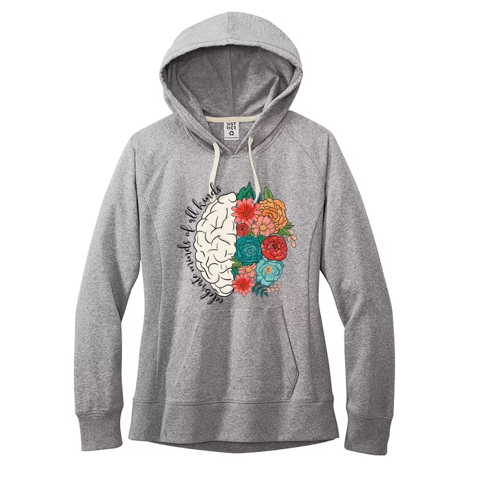 Aba Therapist Autism Awareness Supporter Women's Fleece Hoodie