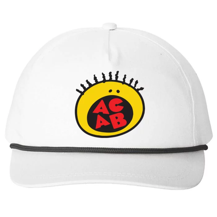 All That Acab Snapback Five-Panel Rope Hat