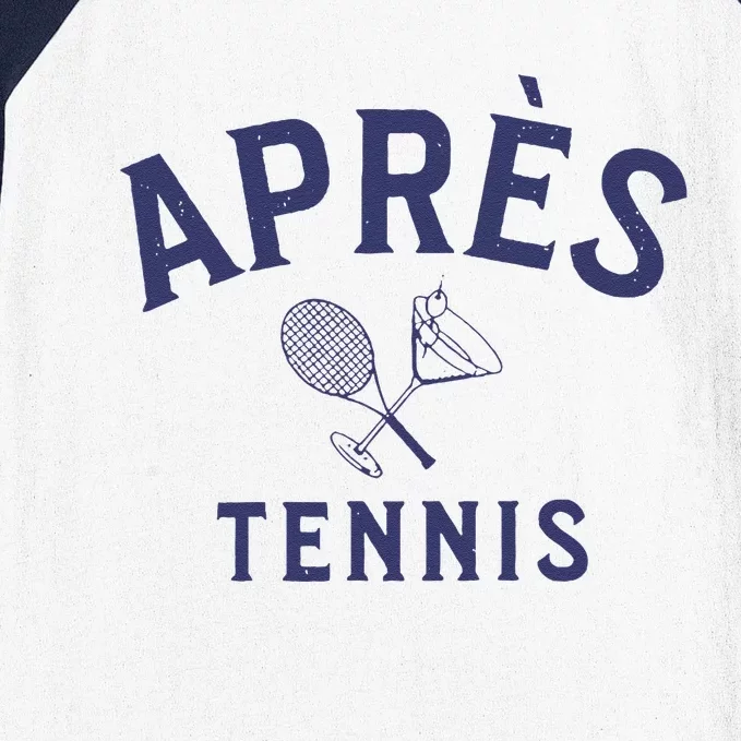 Apres Tennis AprèS Tennis Baseball Sleeve Shirt