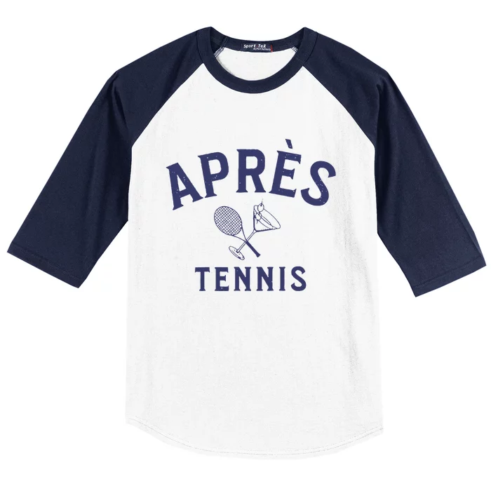 Apres Tennis AprèS Tennis Baseball Sleeve Shirt