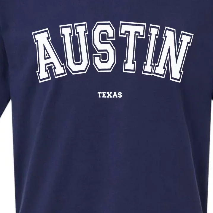 Austin Texas Sueded Cloud Jersey T-Shirt