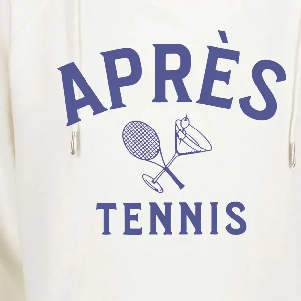 Apres Tennis Aprs Tennis Womens Funnel Neck Pullover Hood