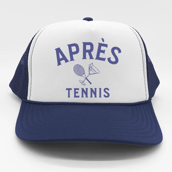 Apres Tennis Aprs Tennis Trucker Hat