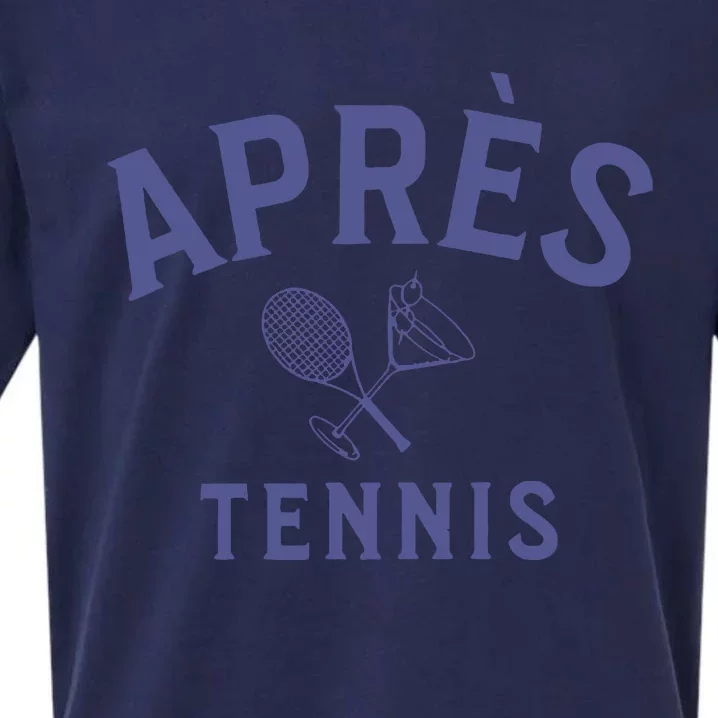 Apres Tennis Aprs Tennis Sueded Cloud Jersey T-Shirt