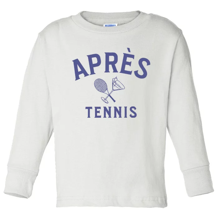 Apres Tennis Aprs Tennis Toddler Long Sleeve Shirt