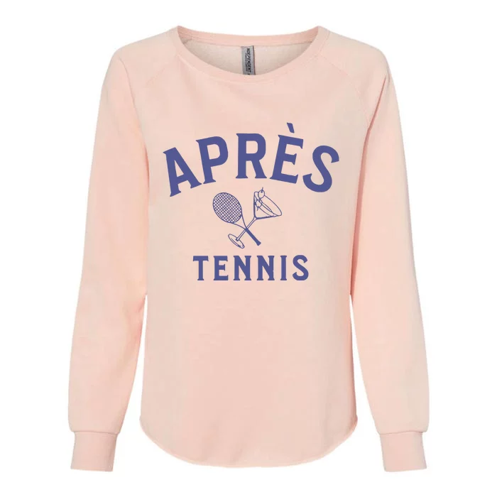 Apres Tennis Aprs Tennis Womens California Wash Sweatshirt