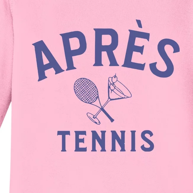 Apres Tennis Aprs Tennis Baby Long Sleeve Bodysuit