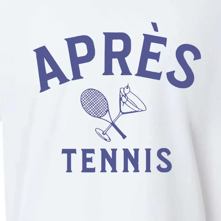 Apres Tennis Aprs Tennis Sueded Cloud Jersey T-Shirt