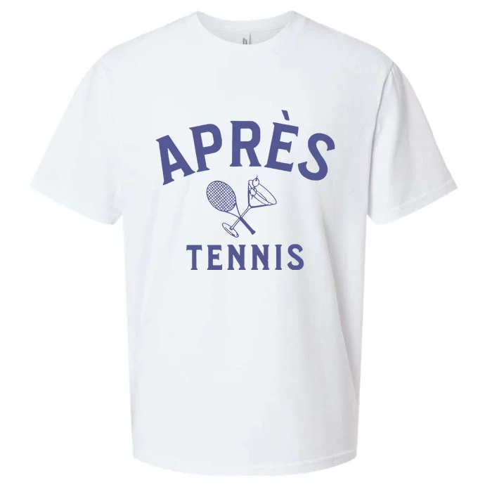 Apres Tennis Aprs Tennis Sueded Cloud Jersey T-Shirt