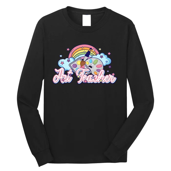 Art Teacher Art Lover Art Teaching Gift Idea Long Sleeve Shirt