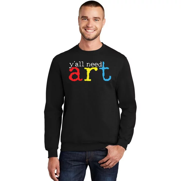 Art Teacher Artists Gift Sweatshirt