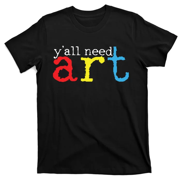 Art Teacher Artists Gift T-Shirt