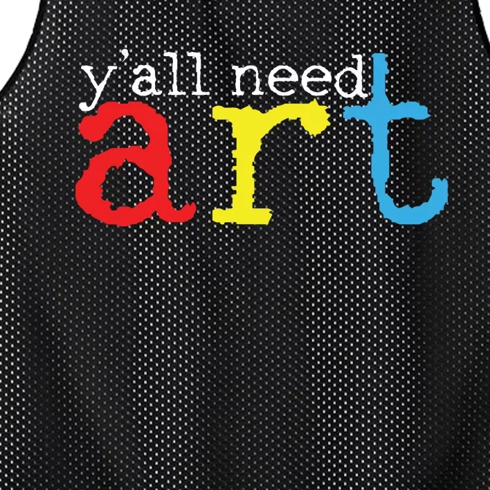 Art Teacher Artists Gift Mesh Reversible Basketball Jersey Tank