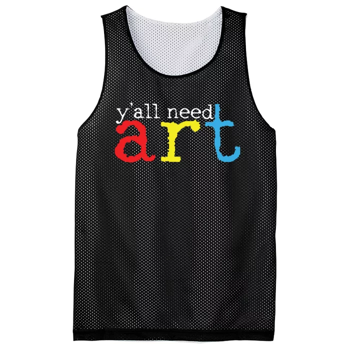 Art Teacher Artists Gift Mesh Reversible Basketball Jersey Tank