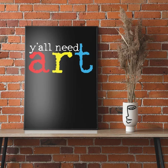 Art Teacher Artists Gift Poster